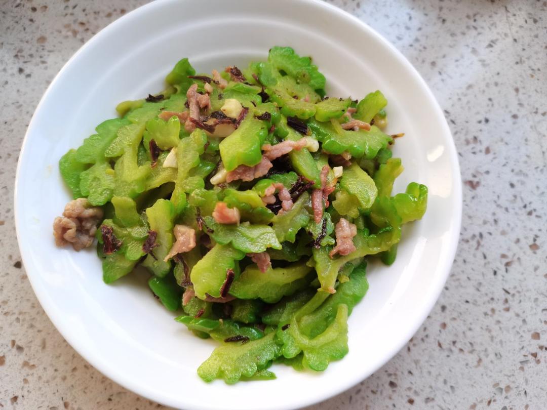 苦瓜辣炒梅干菜