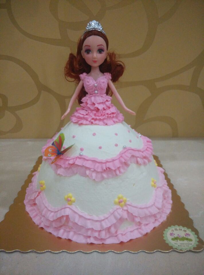 芭比娃娃蛋糕
