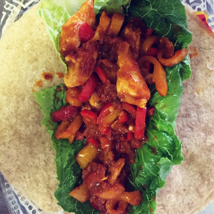 墨西哥鸡肉卷Fajita