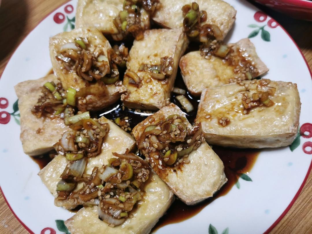 空气炸锅别闲置了❗️巨好吃～炸豆腐