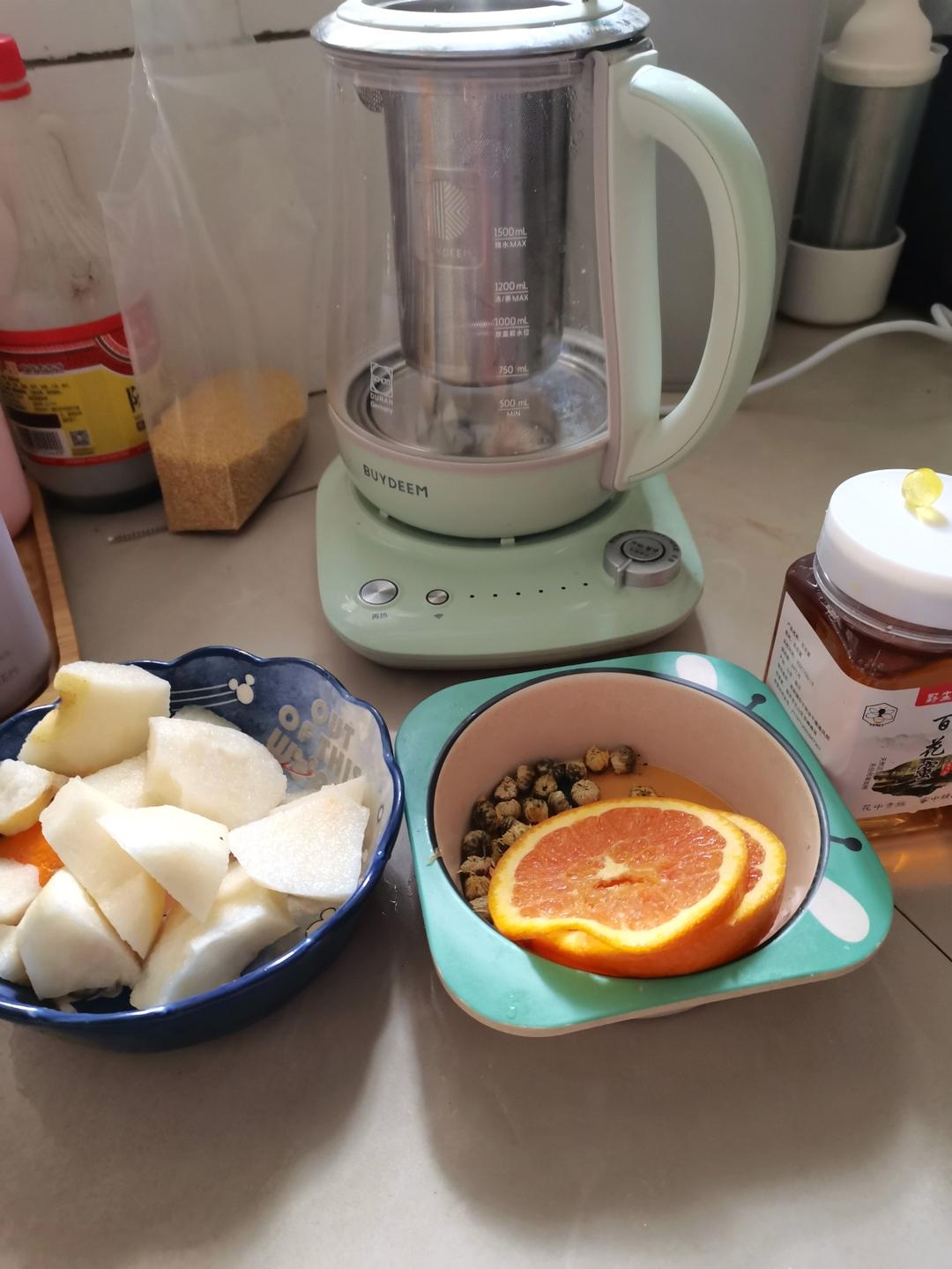 清润降火水果茶【3月北鼎养生壶食谱】