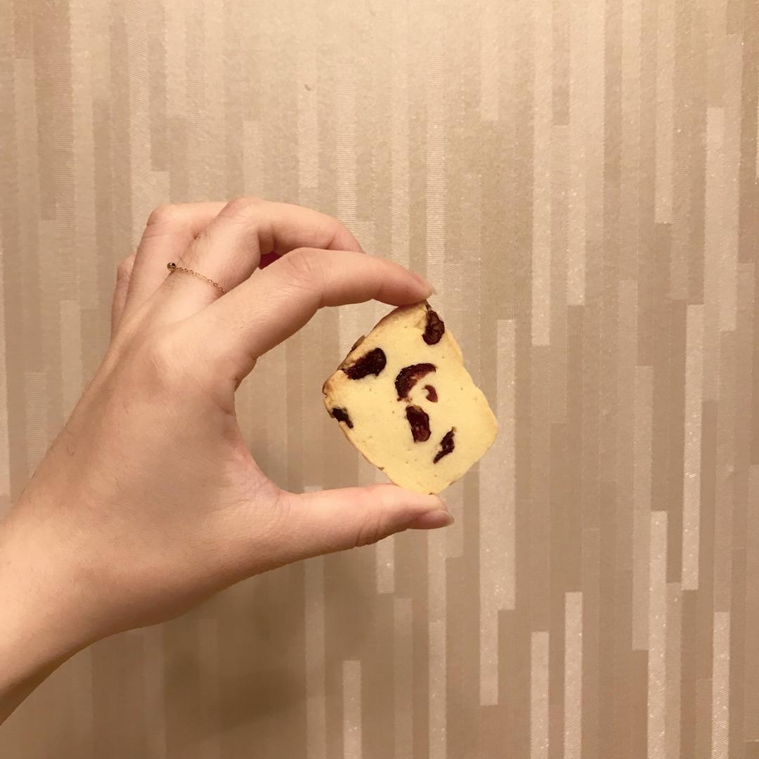 低糖少油版蔓越莓饼干