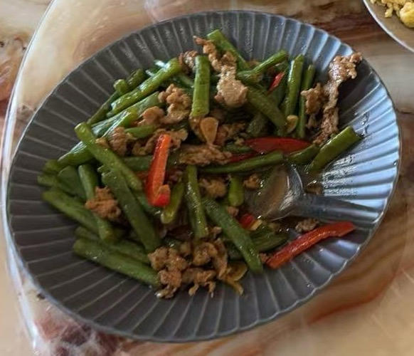 四季豆炒肉