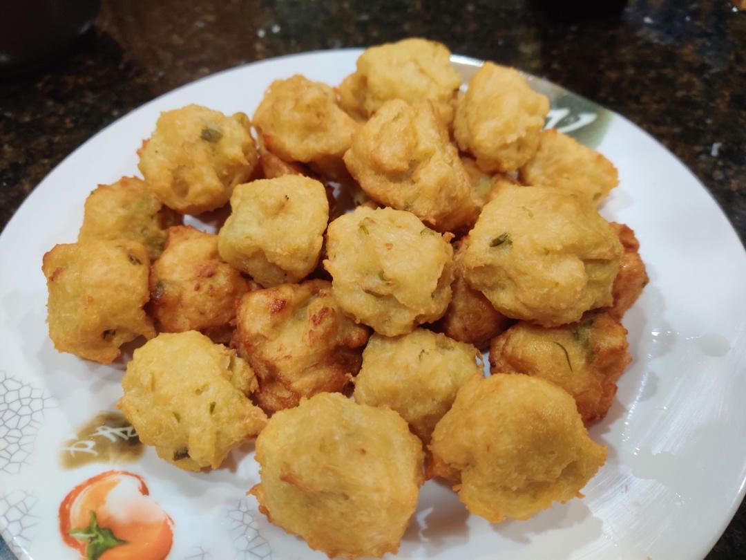 yanslabathome做的炸萝卜丸子