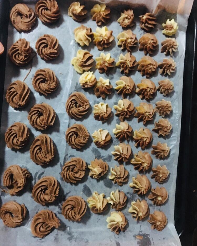 零失败花纹超级立体的黄油曲奇