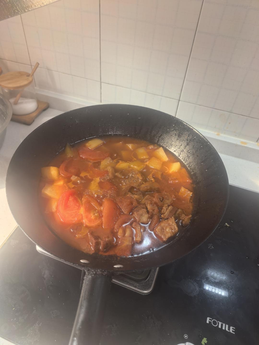 酸爽开胃！浓郁番茄炖牛腩（铸铁锅版）
