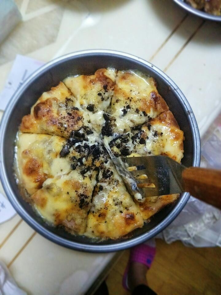 奥利奥香蕉披萨的做法