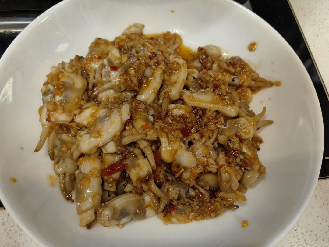 巨好吃---蒜蓉蛏子肉