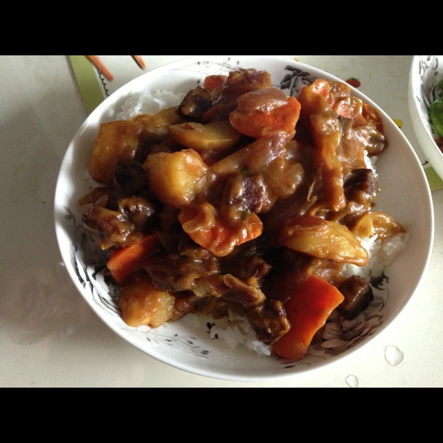 咖喱牛肉