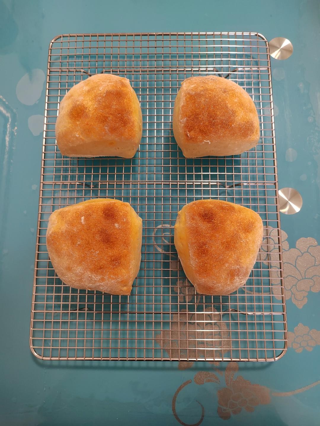 外脆内软不用揉面的乡村面包