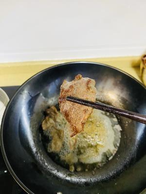 烹煎牛肉（老饭骨烹煎牛里脊简易版）的做法 步骤4