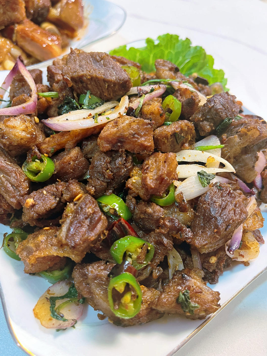减脂餐——孜然牛肉（家庭版）