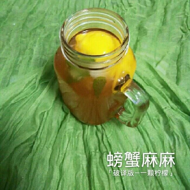 冷泡茶之一颗柠檬