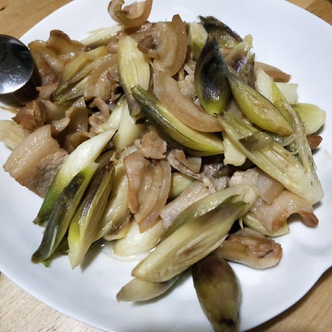 amy_su做的洋荷炒腊肉