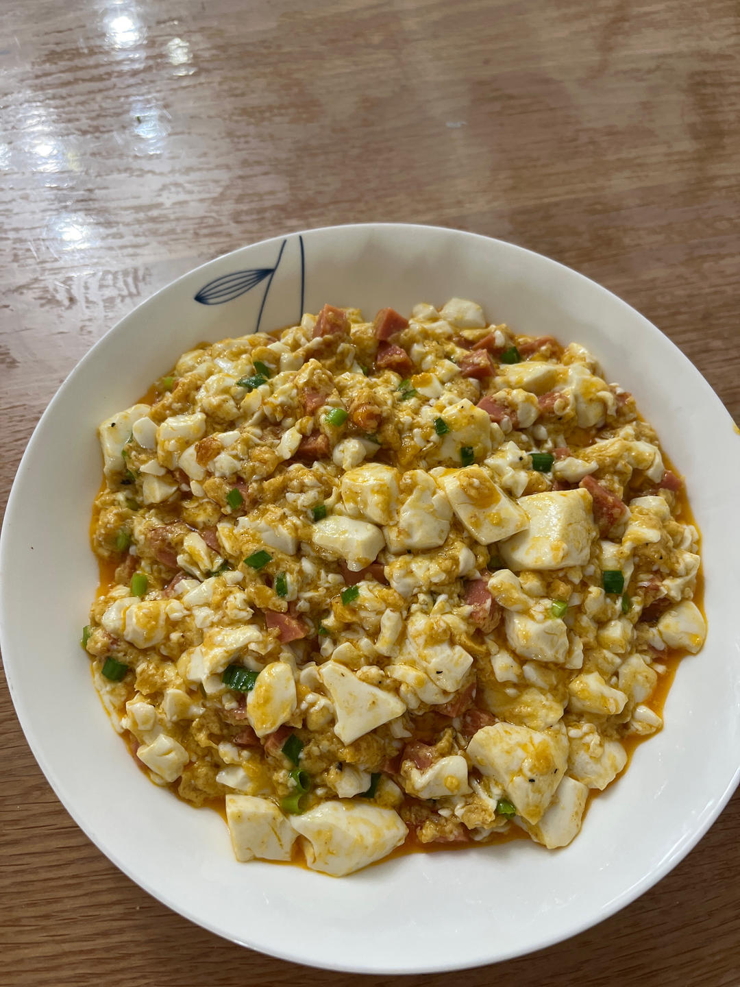 老丁的私房菜-蟹黄豆腐