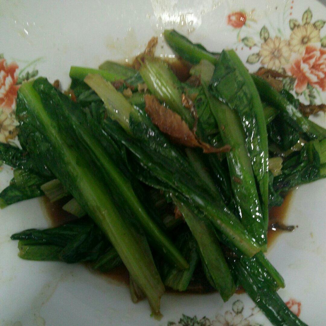 豆豉鲮鱼油麦菜简单做法