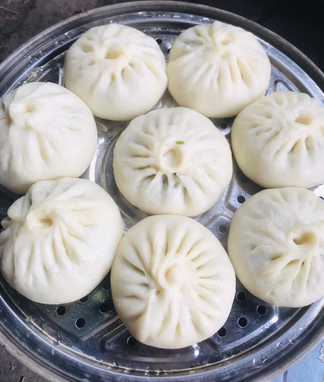 肉末粉条馅包子