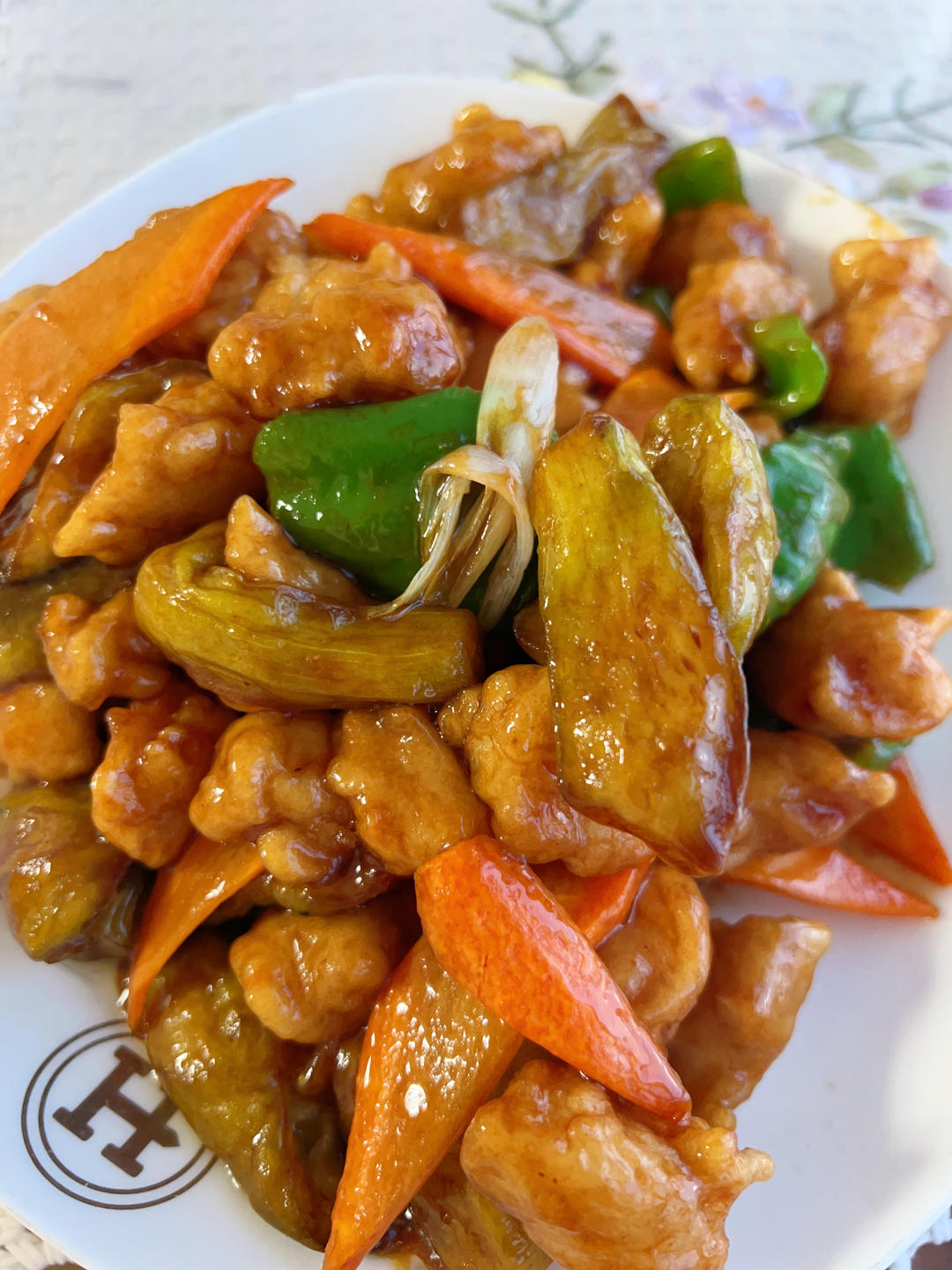 溜肉段烧茄子（东北硬菜呀哈哈）