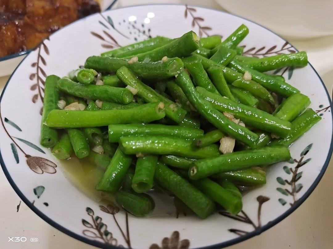 家常小炒四季豆，蔬菜就是要清爽鲜甜