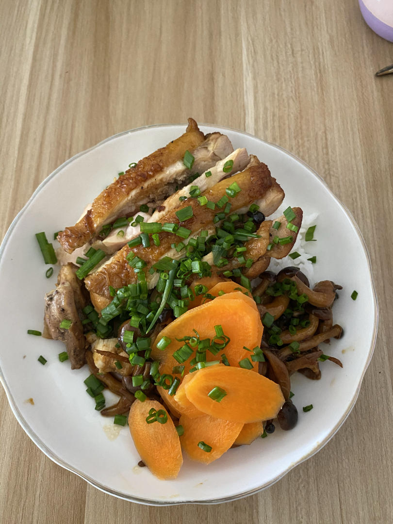 照烧鸡腿饭