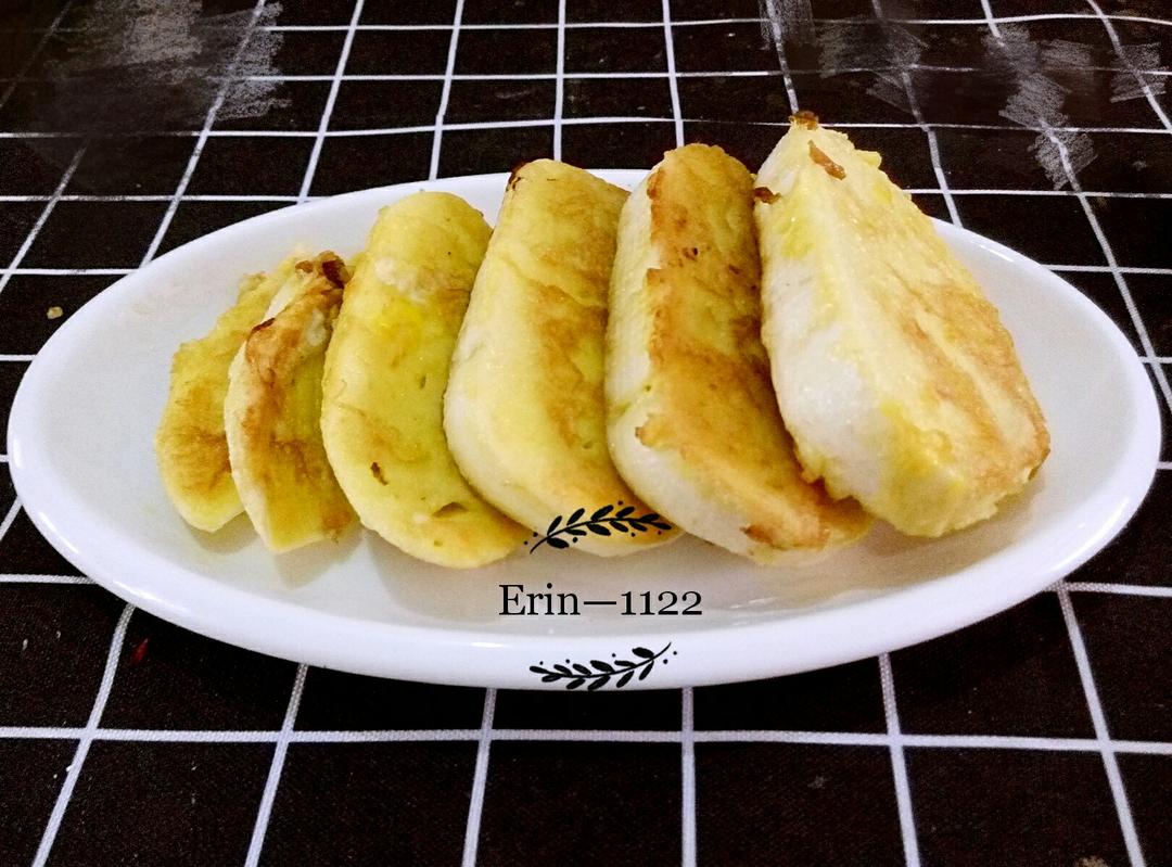 蛋煎馒头片