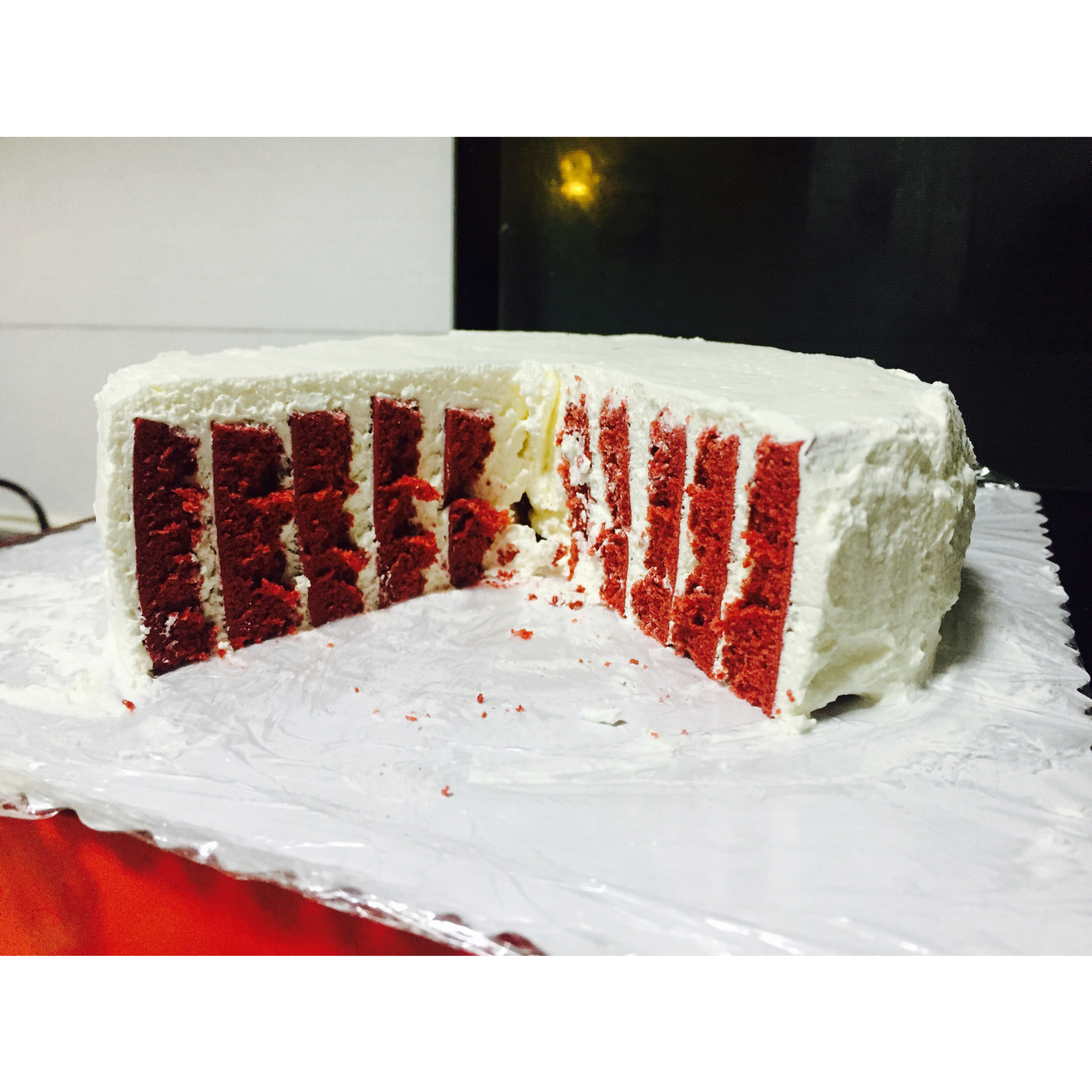 红曲漩涡蛋糕——外表无华美在内心