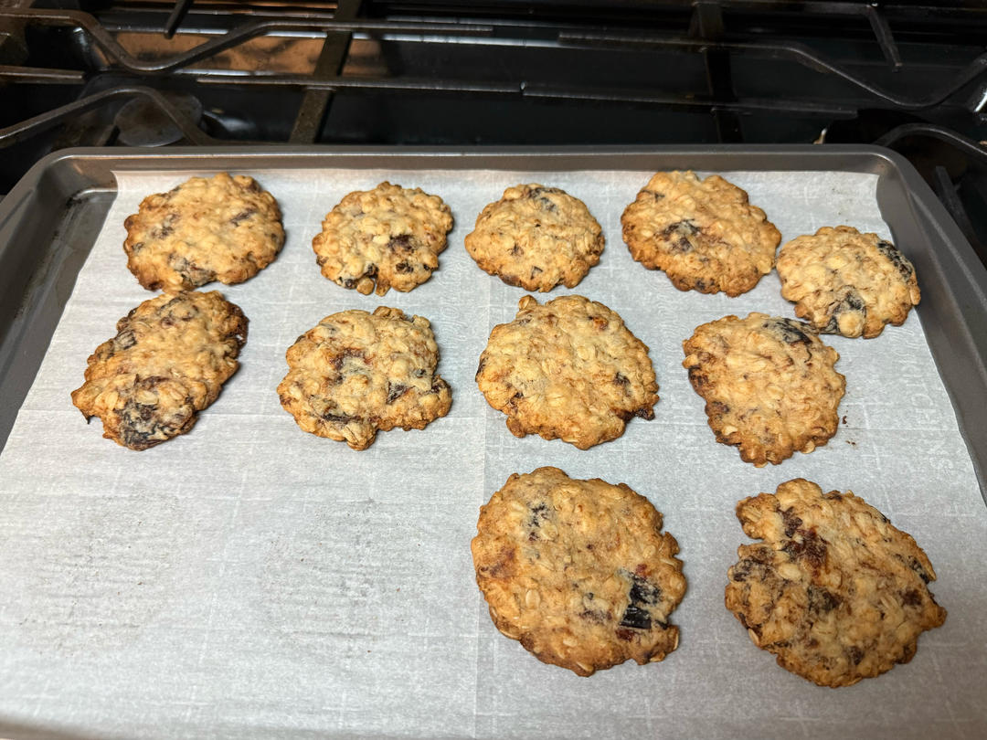 神仙配方📝最好吃的葡萄干燕麦曲奇，没有之一