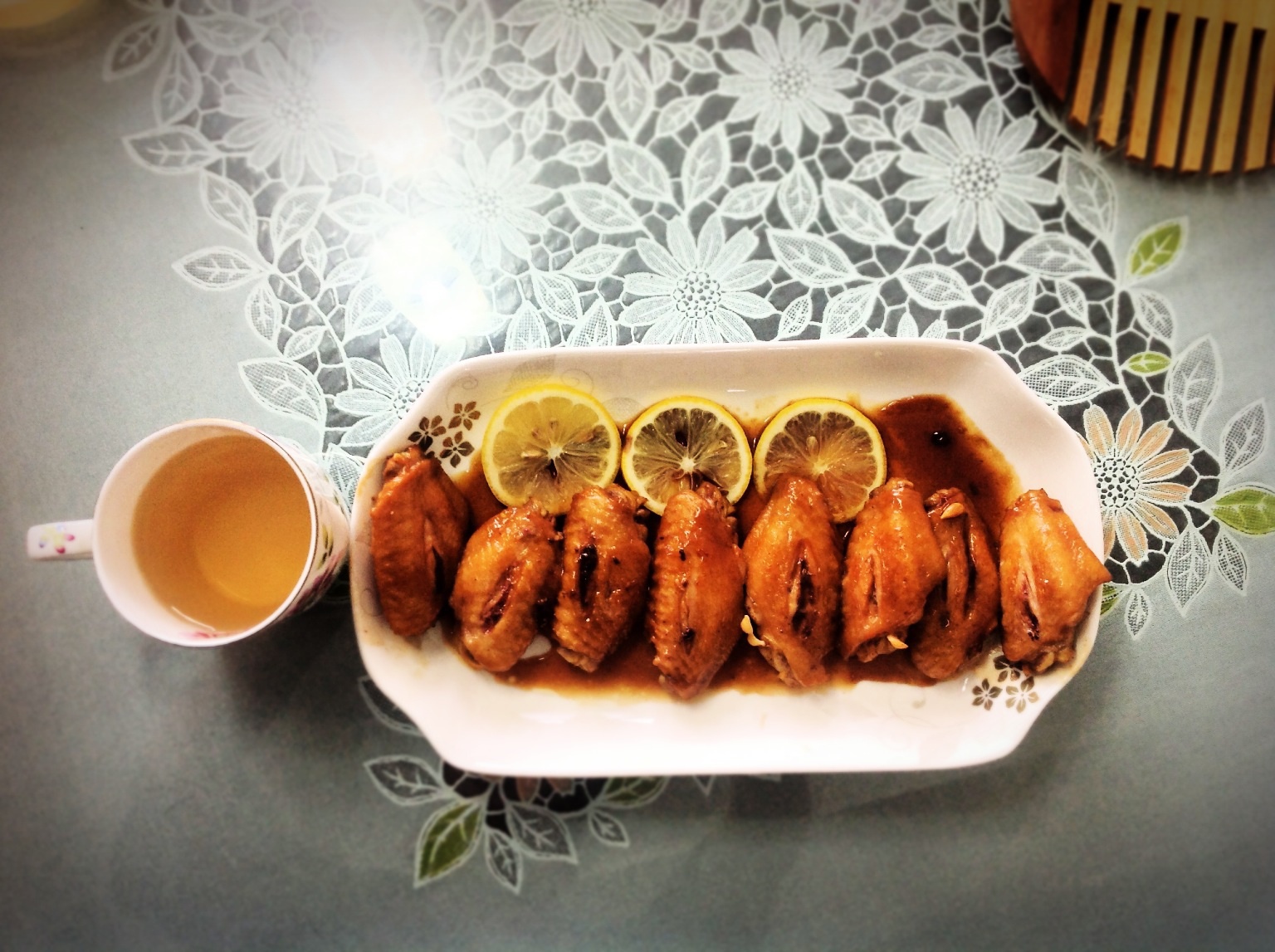 青柠檬蜂蜜煎鸡翅