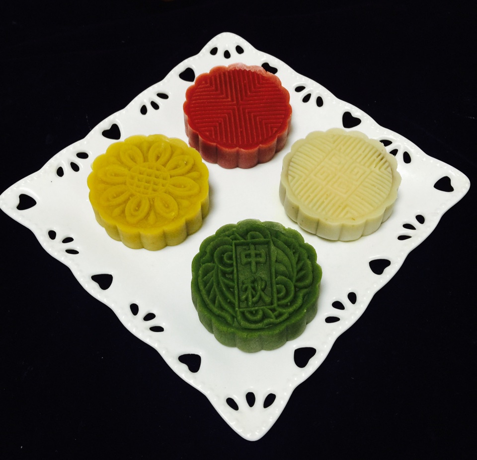 桃山皮—蛋黄莲蓉月饼