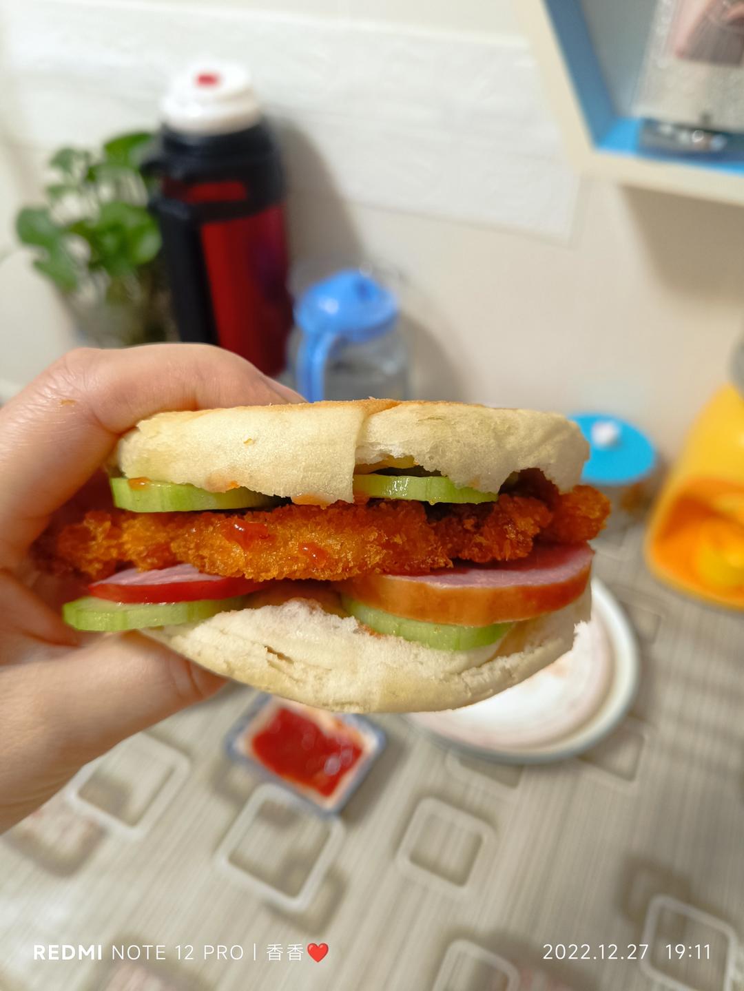 街边烧饼里脊
