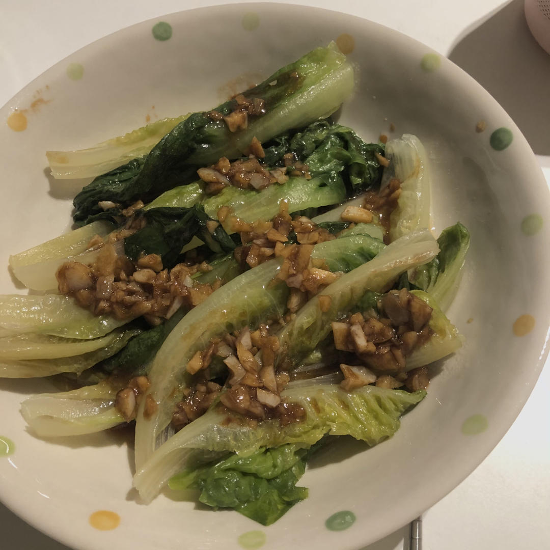 5分钟上桌的蚝油生菜