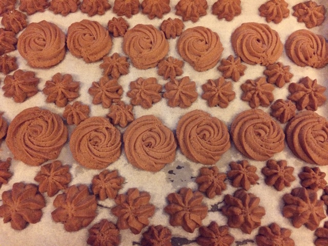 可可曲奇，这个配方更酥脆。