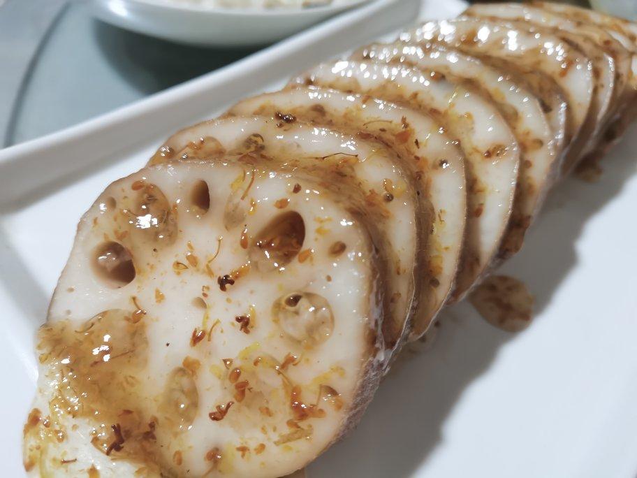 桂花糯米糖藕（上色技巧）