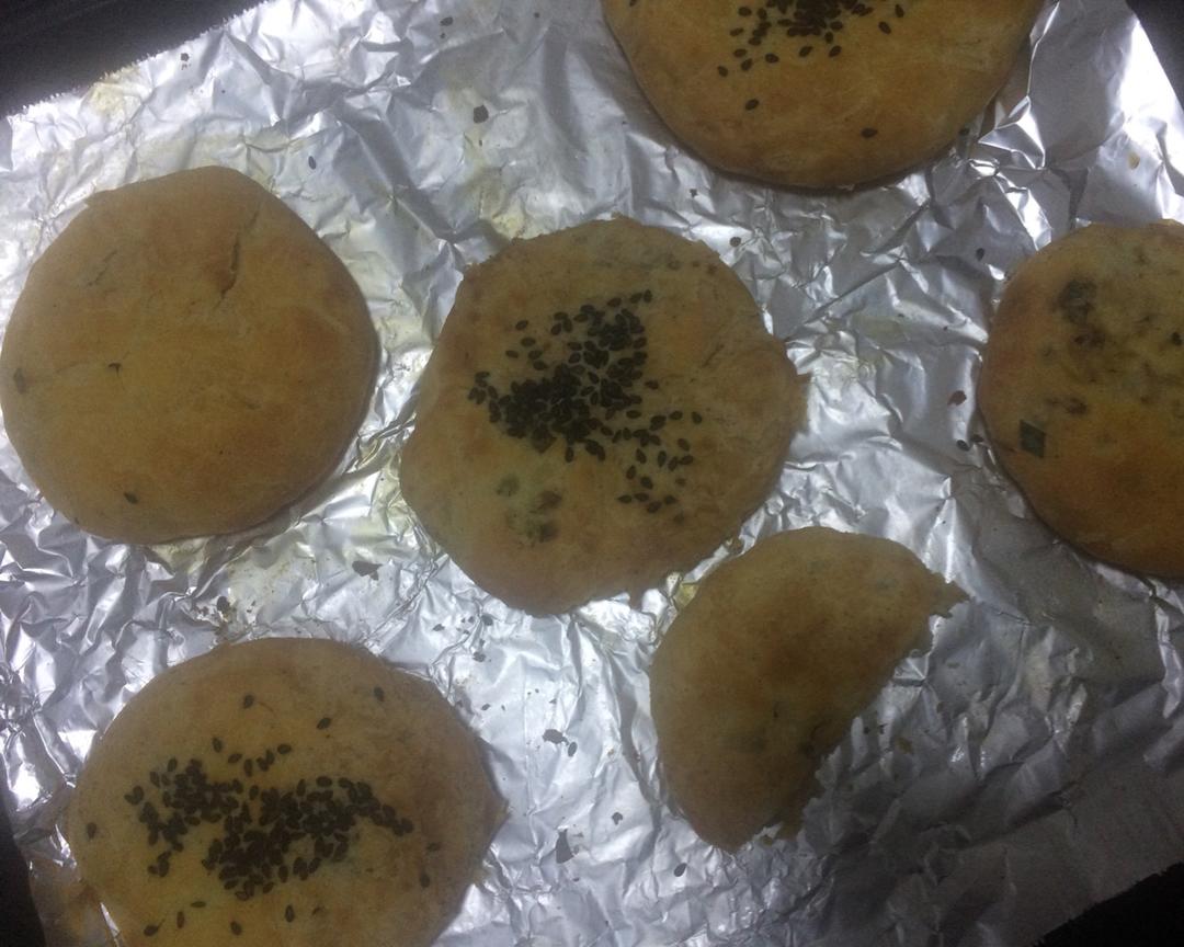 懒人不输外面卖的松下面包机版夹馅烧饼（烤箱烤）