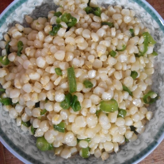 青椒玉米粒