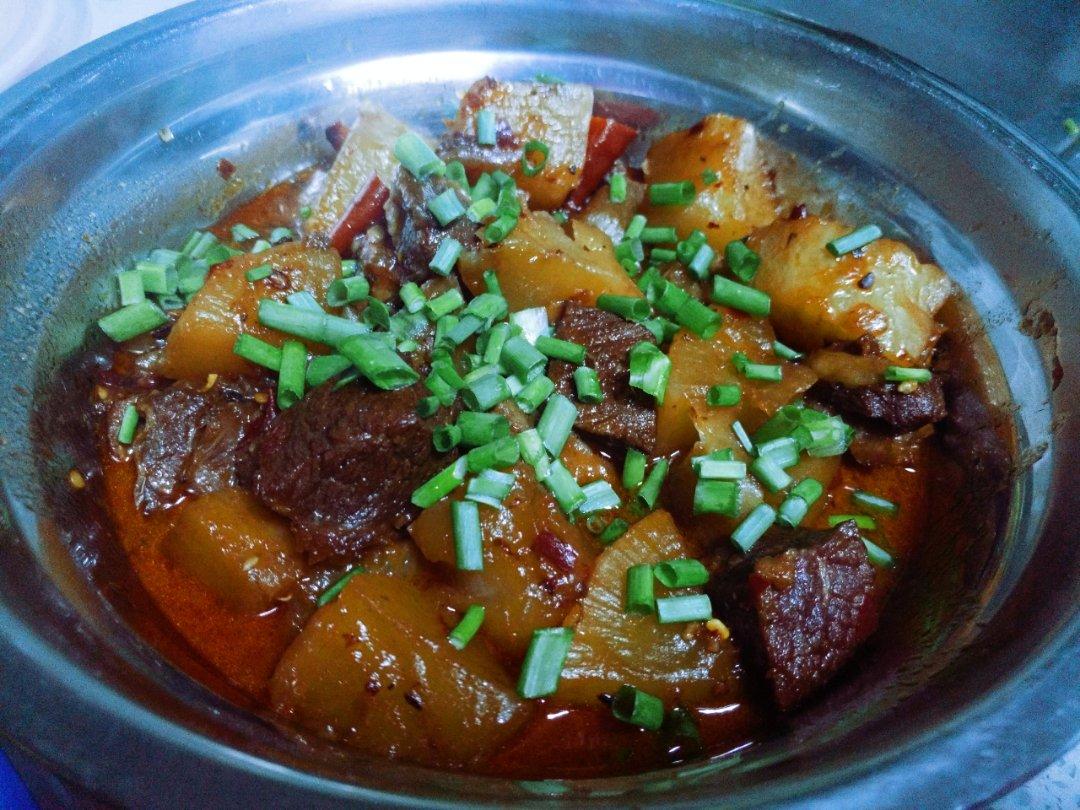 川味红油萝卜炖牛肉