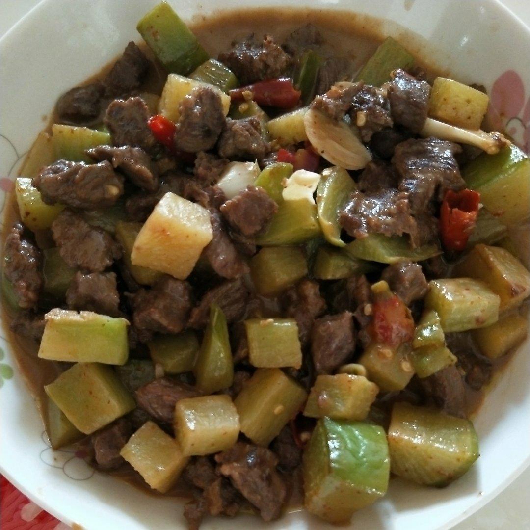 萝卜炒牛肉（超下饭感动哭系列）