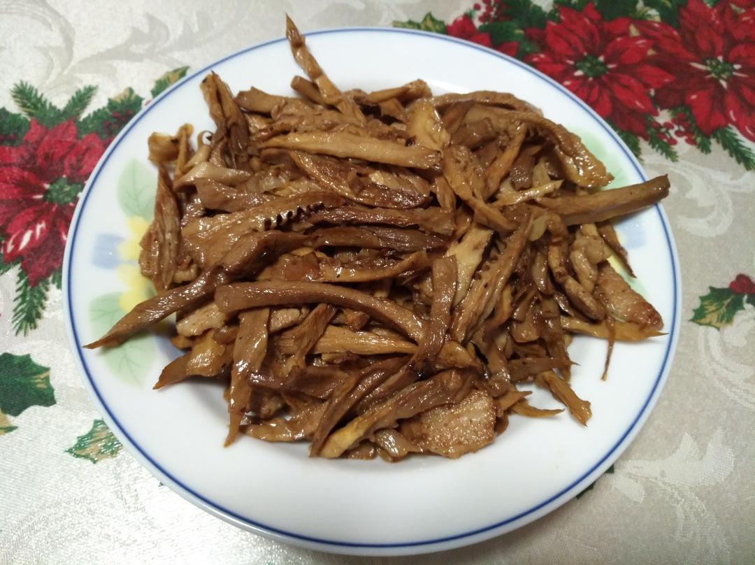 笋干炒肉