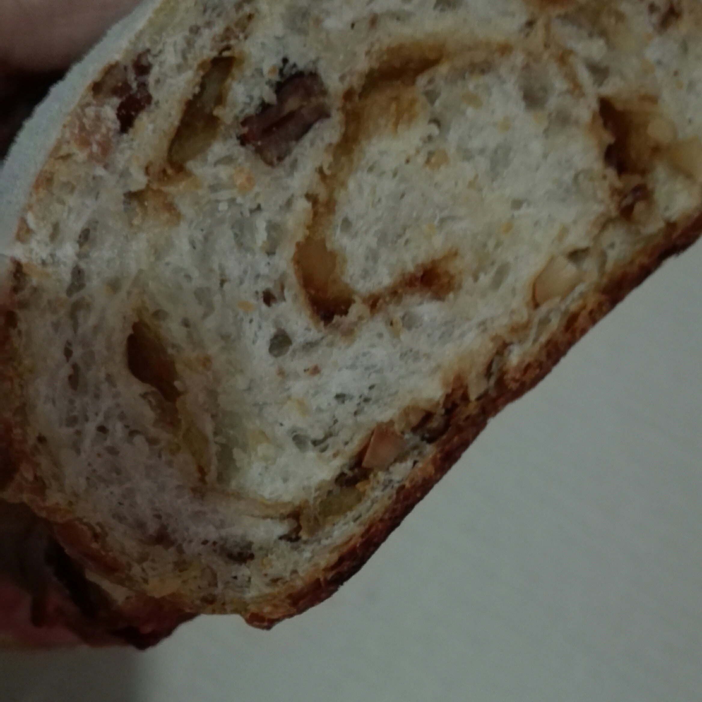 全麦核桃包～软欧包