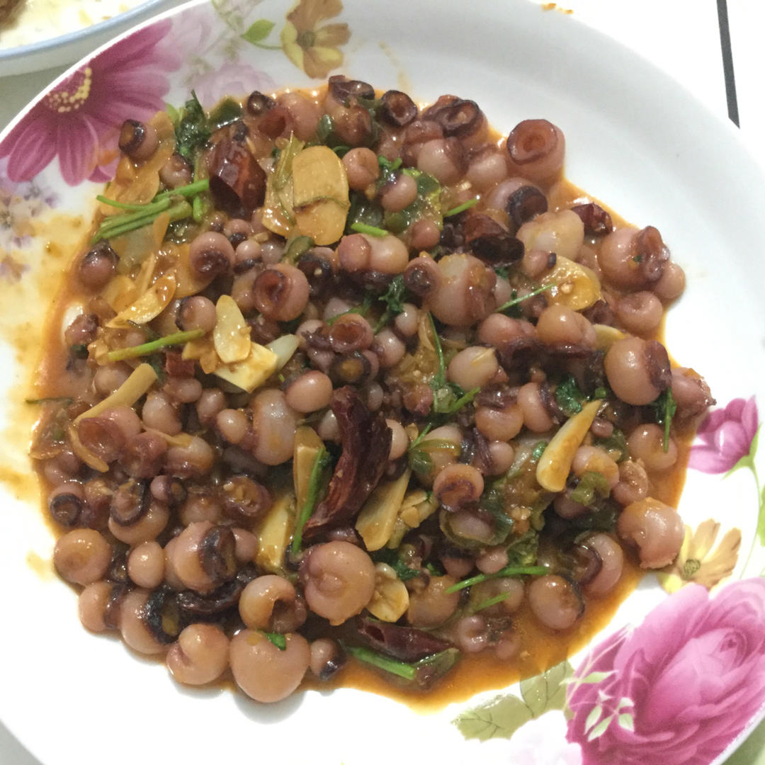 辣炒海灵菇（延边做法）