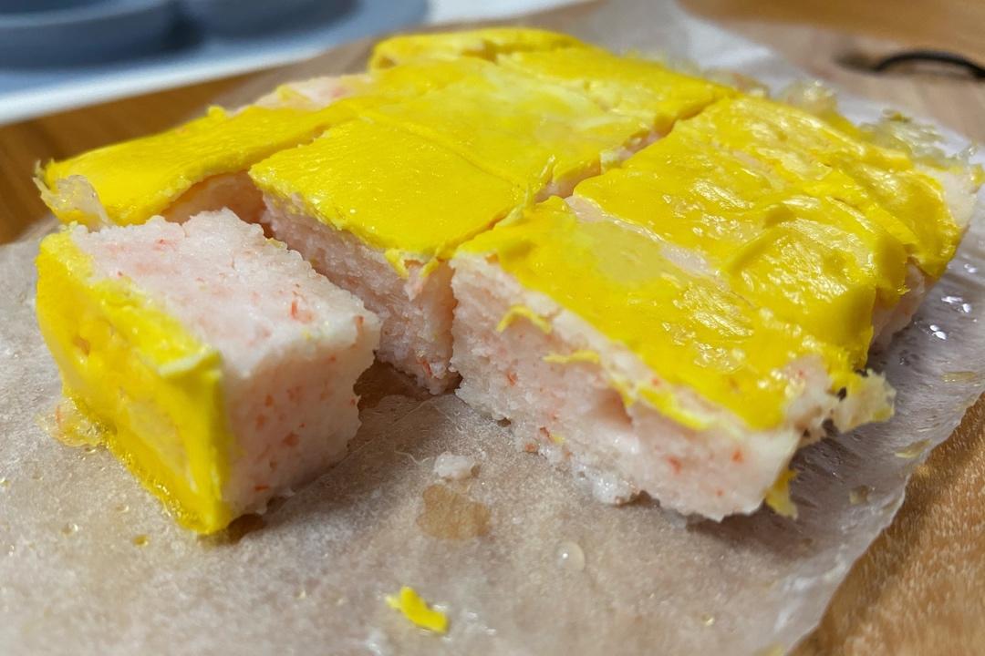 #辅食#🍀鲜嫩虾糕🍀12个月+