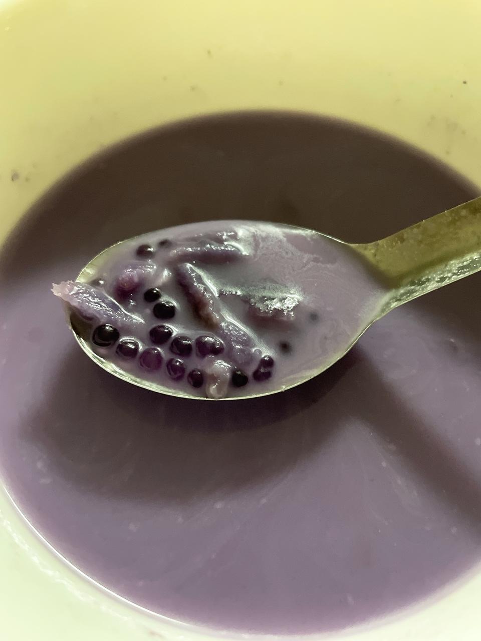 紫薯椰浆西米露（简易版）