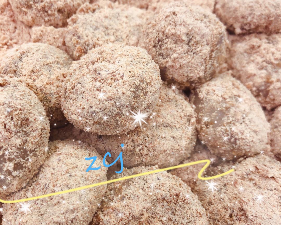 乐清版驴打滚一一麻糍的另一种吃法的做法