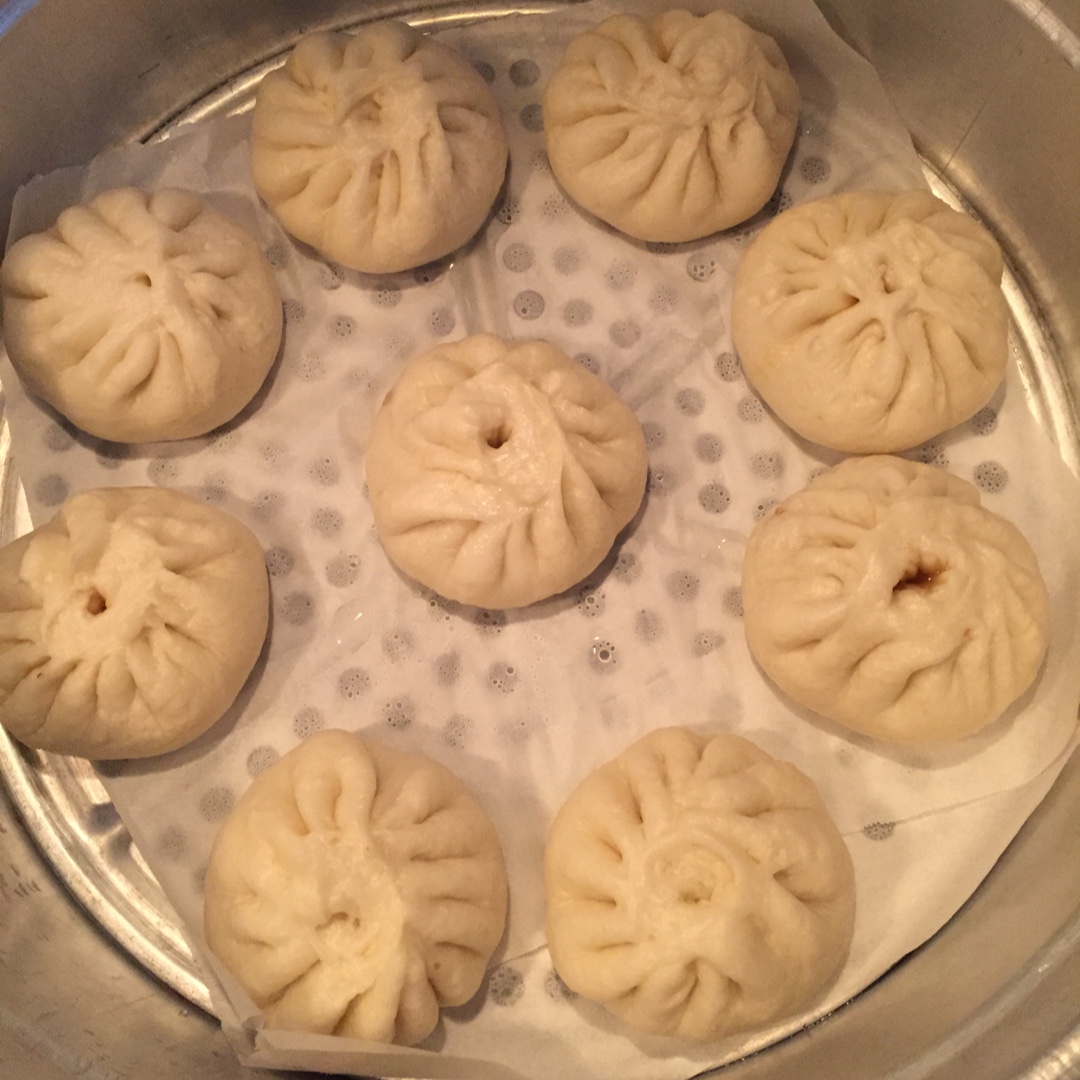 一小时快速吃上热腾包子（包括准备馅的时间）