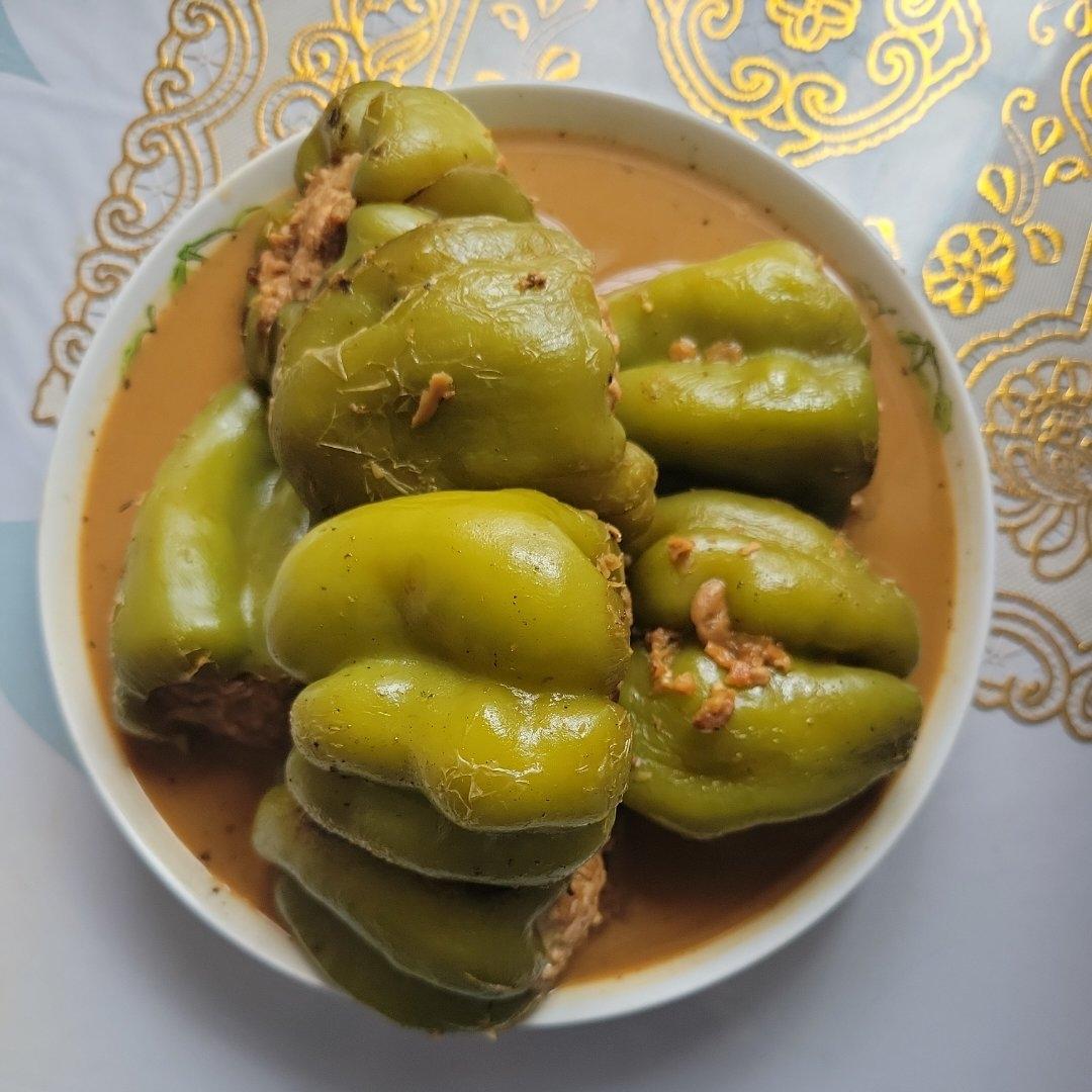 虎皮青椒/青椒塞肉