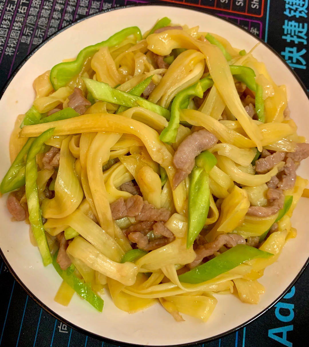 🌸菠萝蜜丝炒肉