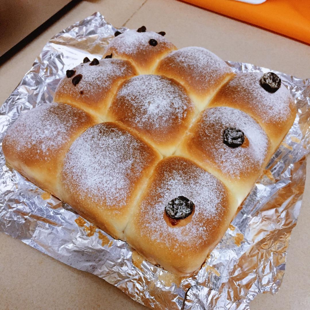 牛奶和风软面包（面包机版）