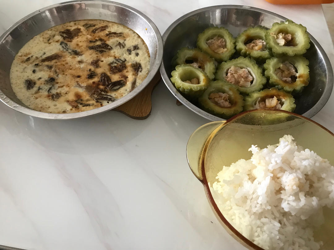 羊肚菌蒸蛋