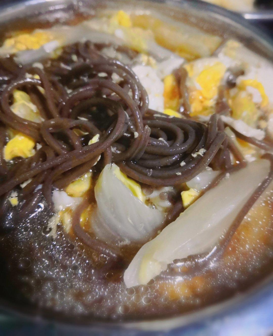 西红柿鸡蛋豆腐荞麦面【减脂餐】