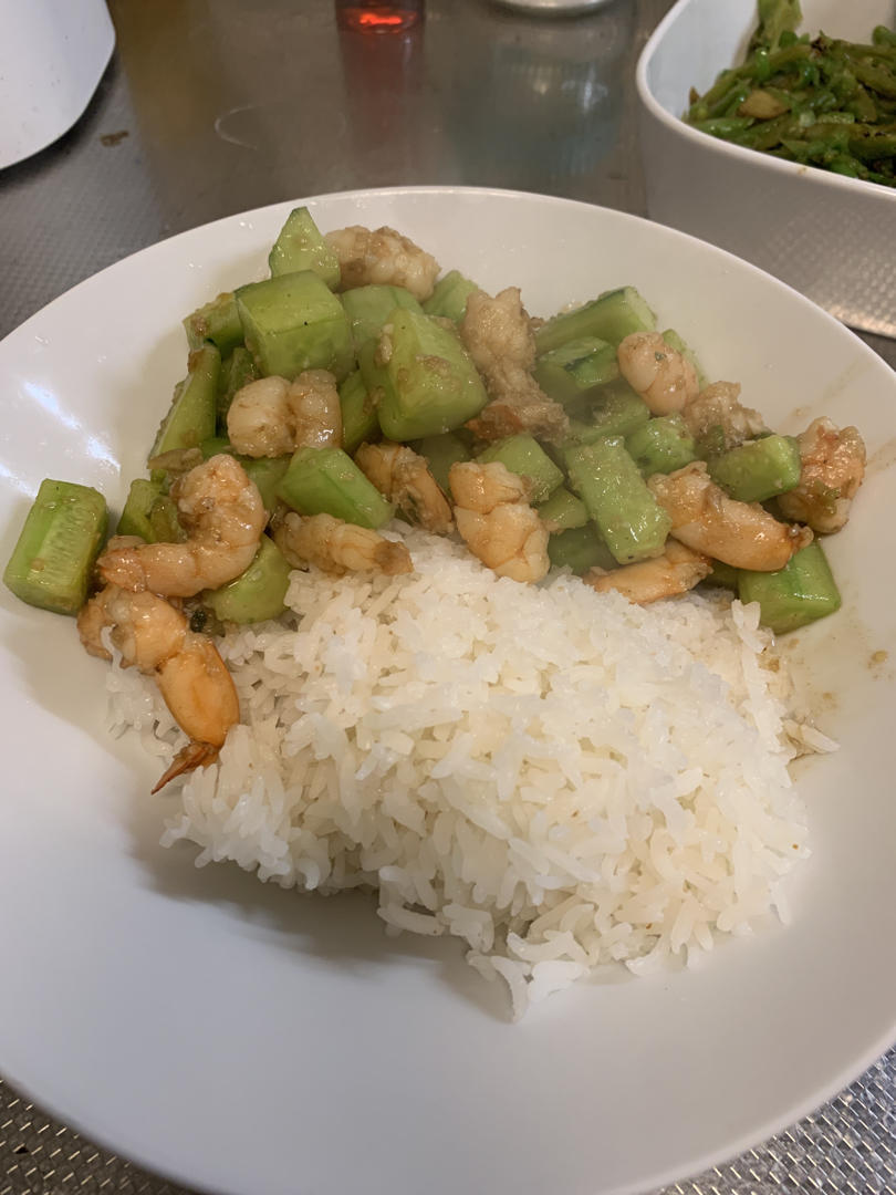 虾仁炒青瓜